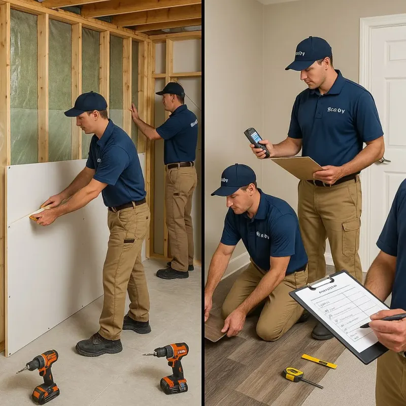 Repairs and Reconstruction process in Fairmont, NC