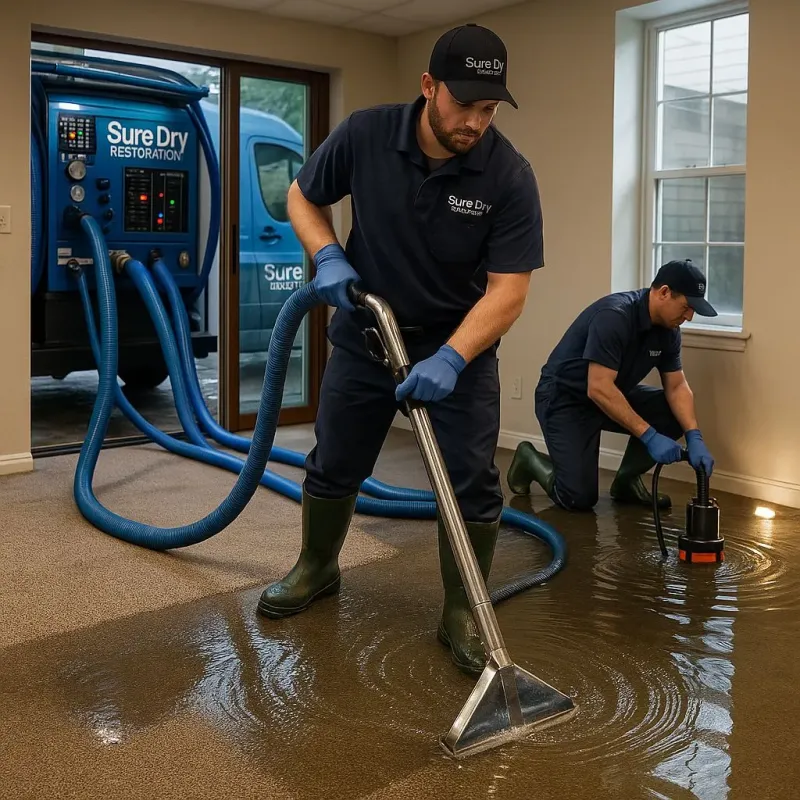 Water Extraction and Removal process in Fairmont, NC